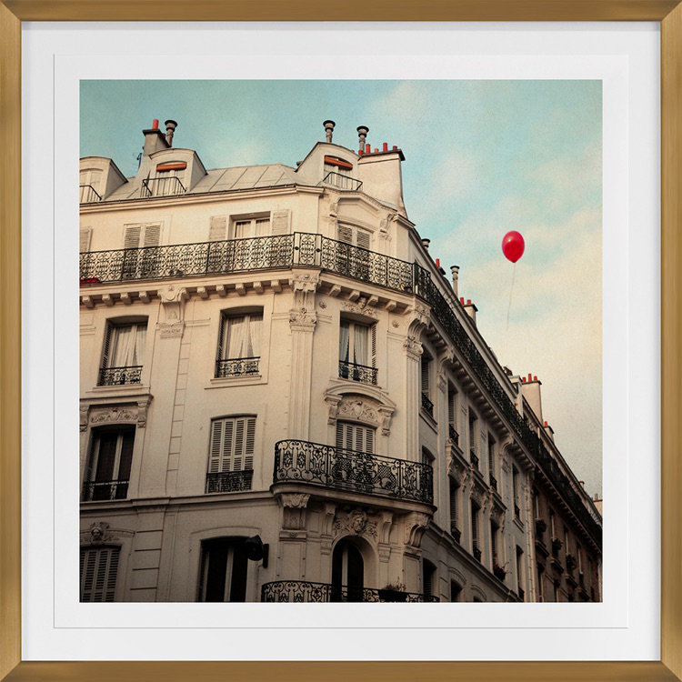 Balloon Rouge Print by Alicia Bock