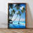 Elegant Decorative Framed MDF Painting, 13.8 x 18.5 x 0.1 inches | 100% MDF with 3 mm Thickness, 100% Pine Wood Frame | UV Printed Artwork for Stylish Home Decor, Perfect for Living Room or Office