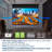 Spectrum Series 128” diag. 16:10 electric wall/ceiling projection screen with black casing.