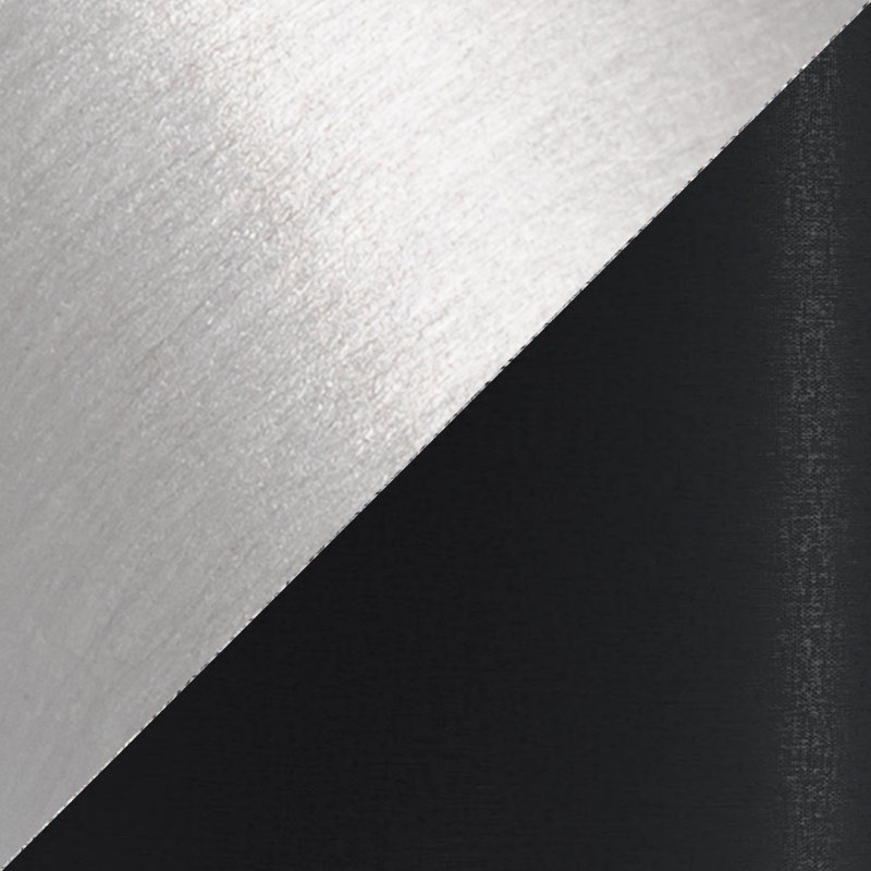Ensemble de lampes de table standard 24,25 po Adonis, Nickel poli, Noir