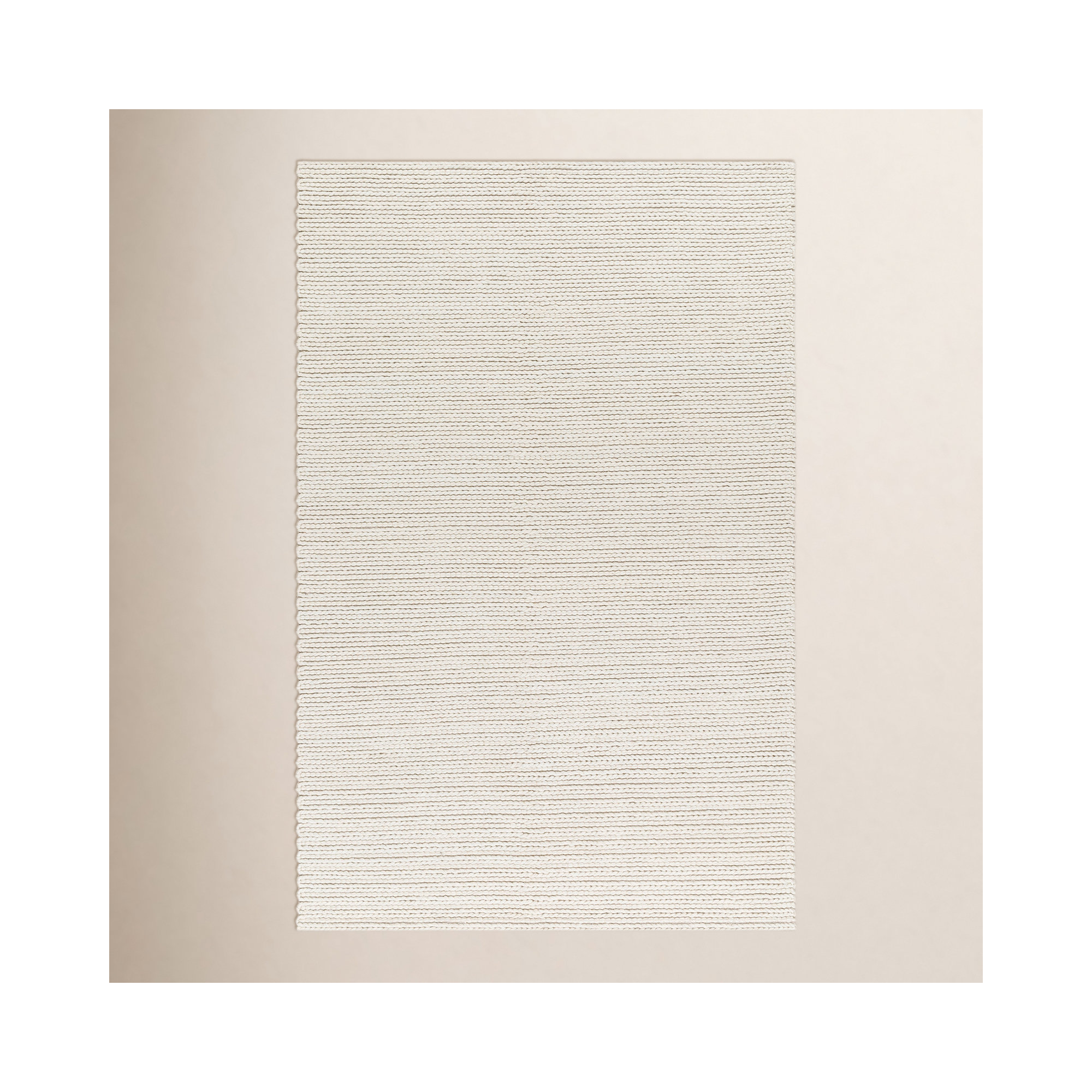 Rosemead Handmade Ivory Rug, Rectangle 9' x 12'