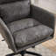 Chaise de bureau ergonomique en similicuir avec hauteur réglable et mousse haute densité