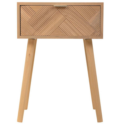 Treyvon 45cm W Manufactured Wood Bedside Table