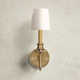 Coby Single Light Dimmable Candle Wall Light