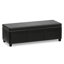 Banc rembourré avec rangement en mousse à haute densité de 48 po Avalon-1857676327