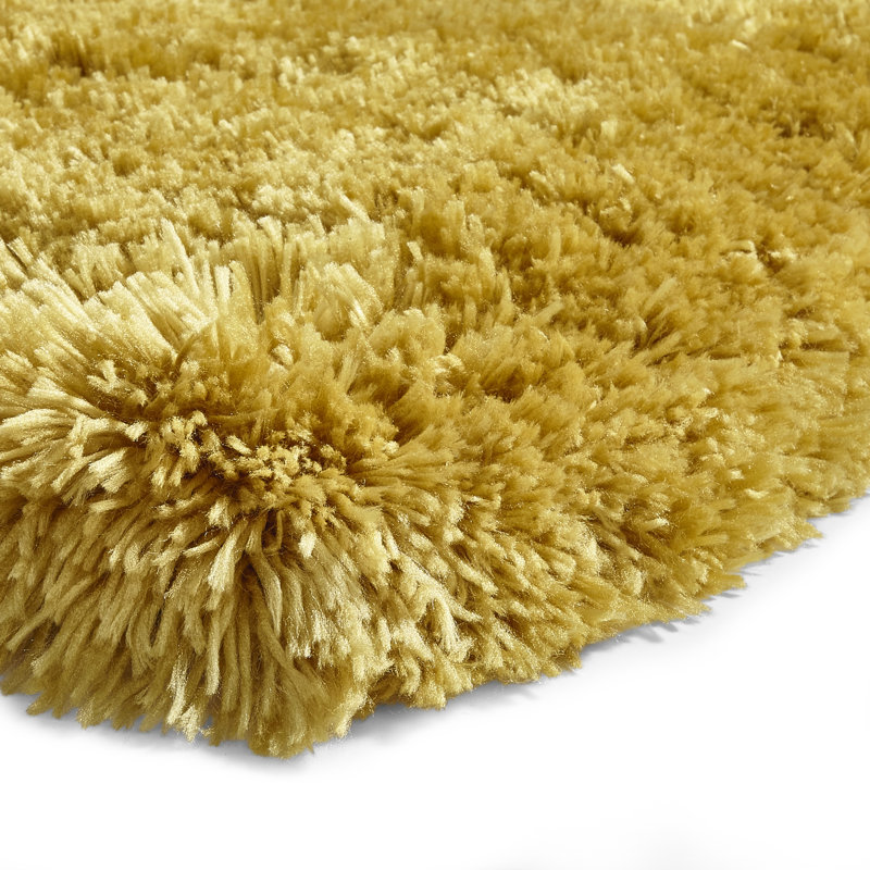 Mu area rug Hand Tufted Rectangle Yellow, Rectangle 60 x 120cm