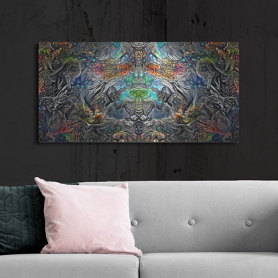 Bungalow Rose 'Maria Sabinas Trance' by Pedro Gavidia, Metal Wall Art,