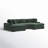 Cabbar 3-Piece Upholstered Sectional-757935698