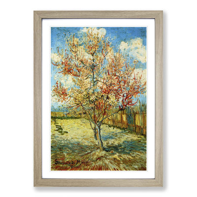 Peach Tree by Vincent Van Gogh - Framed Print