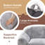 Fauteuil à billes géant, fauteuil à billes avec accoudoirs, fauteuil à billes-731318994