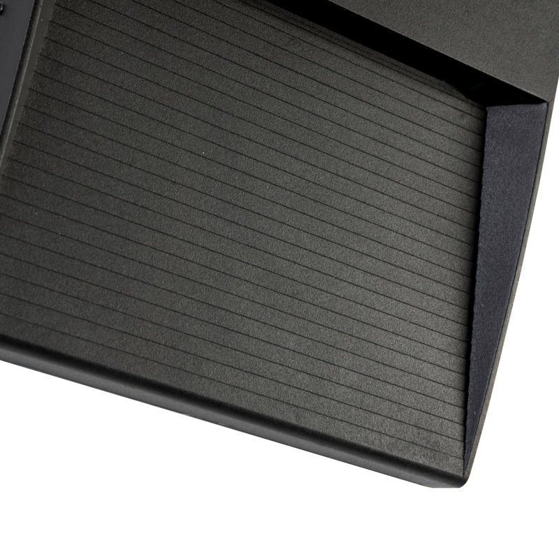 Casa 1 - Light LED Outdoor Flush Mount, Black, 6.75" H x 6.75" W x 1" D