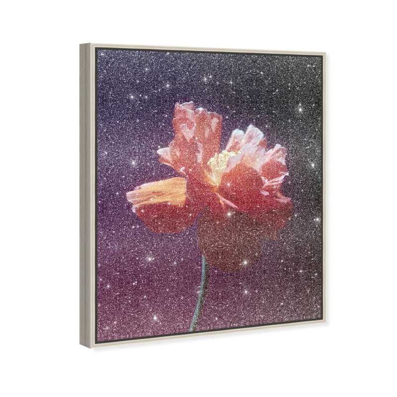 Taffeta Twilight II Print by Oliver Gal, 17"H x 21"W, Silver Floater Frame