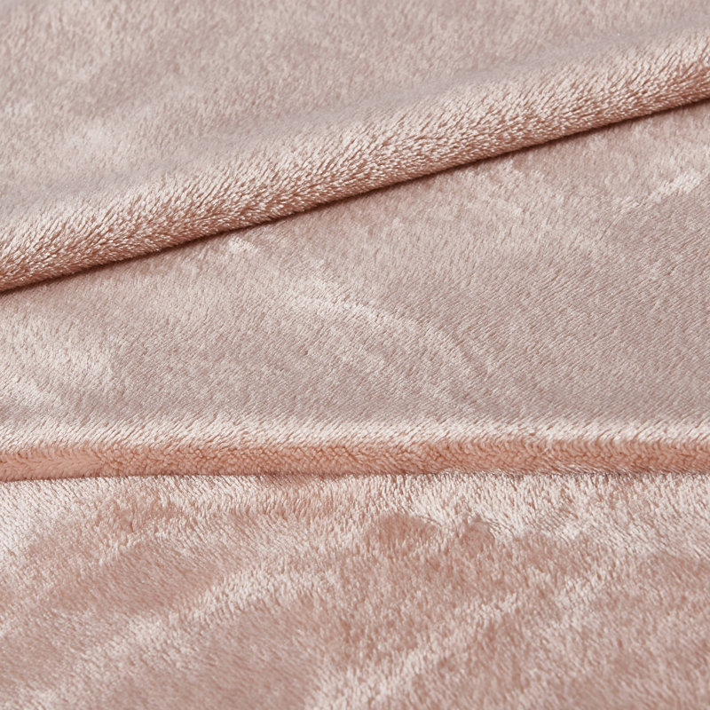 Couverture en molleton ultra doux Kenneth Cole, Très grand lit, Rose