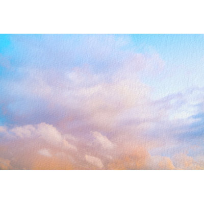 Sky With Cloud by Matveev_Aleksandr - Wrapped Canvas Painting
