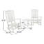 Ensemble 3 pièces de chaise berçante POLYWOOD-39398324