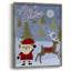 «Winer Santa II», reproduction encadrée - bois massif-745336735