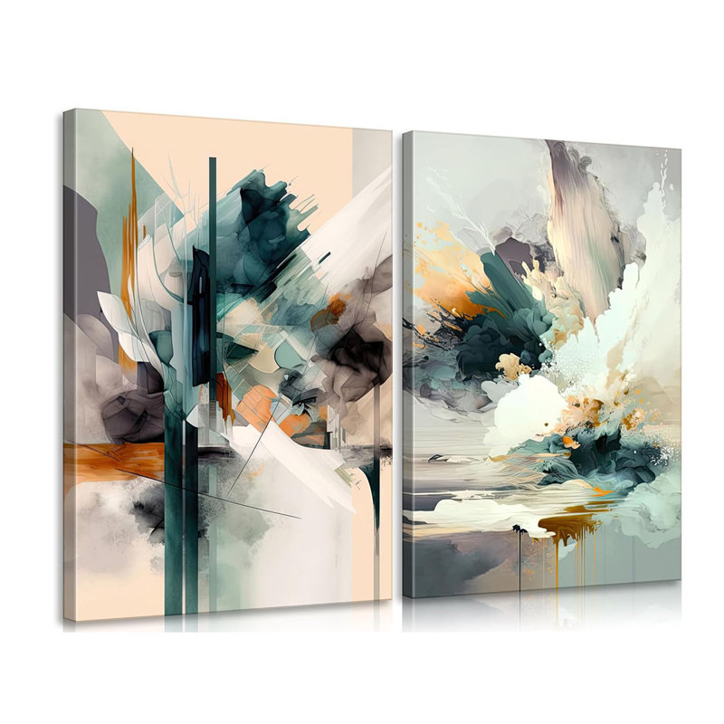 2 Piece Wrapped Canvas Print