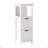 Bathroom Floor Cabinet With 2 Drawers And 1 Storage Shelf,Freestanding Wood Storage Organizer Cabinet