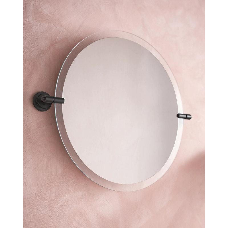 Miroir décoratif Iso Icon, Noir mat