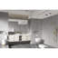 Miroir mural pour salle de bain 88 lb - 84 po X 48 po, structure en métal, corrosion, grande rouille à réflexion claire, réflexion, pour le salon et