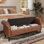  Banc de chambre 65 "avec rangement, bancs de lit en similicuir avec boutons capitonnés