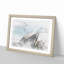 Sydney Opera House in Australia in Abstract - Framed Print-55729523-55729524