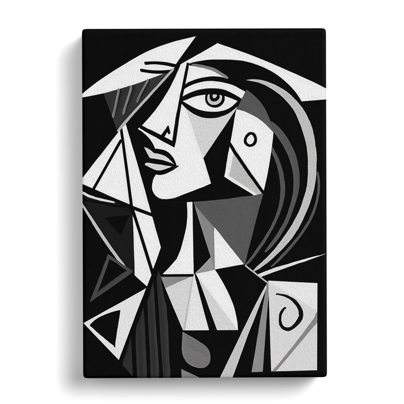 Pablo Picasso Line No.2 - Wrapped Canvas, 76cm H x 50cm W x 3cm D