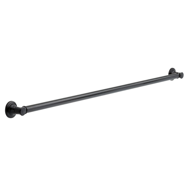 Traditional Decorative 42" Grab Bar, Venetian Bronze