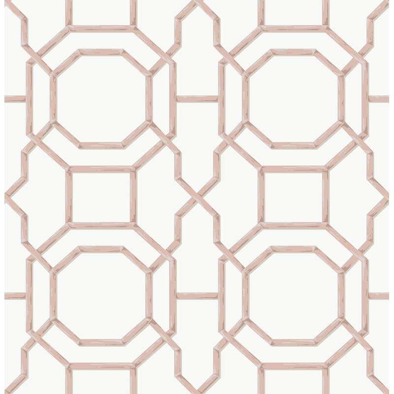 Papier peint adhésif Sanya, Rose