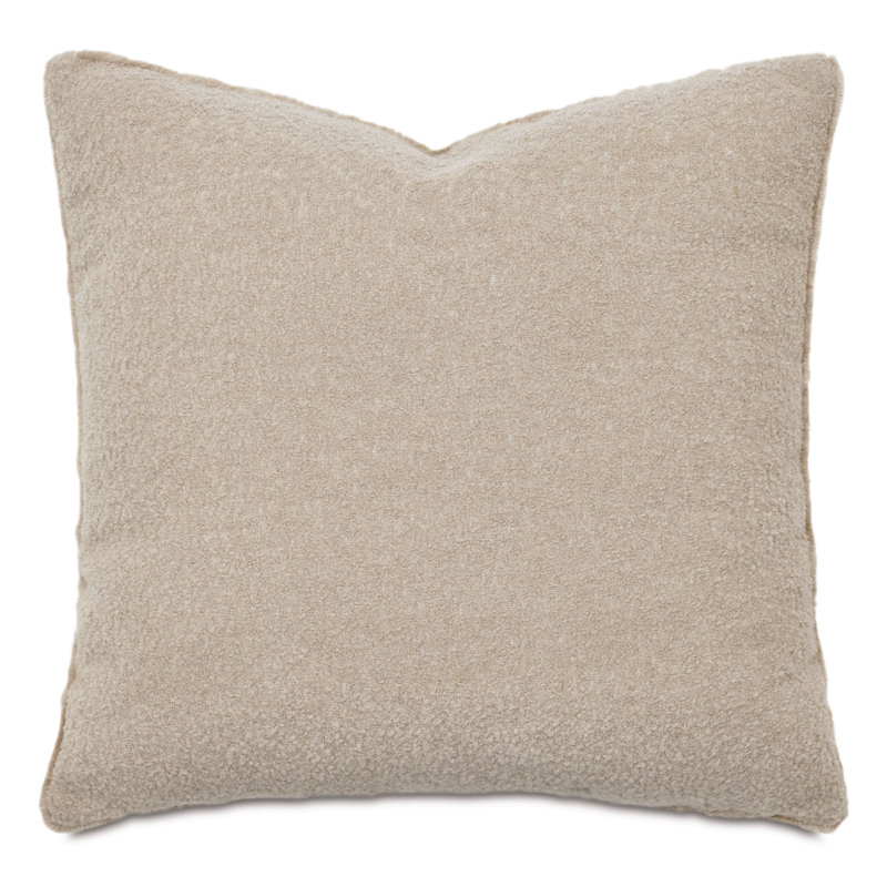 Lobos Square Pillow Cover & Insert, Camel