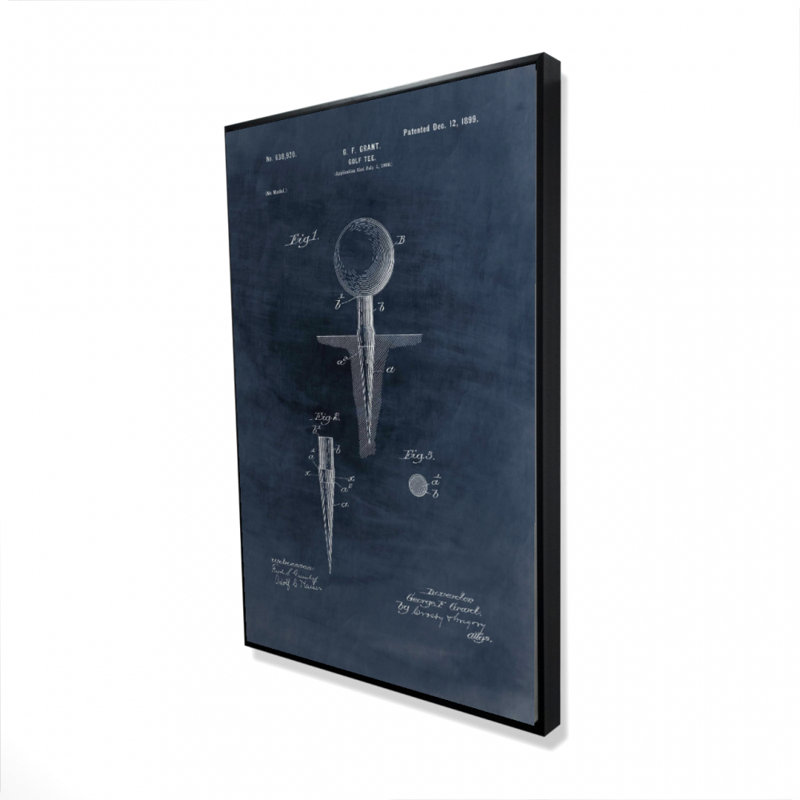 «Blueprint Of Golf Tee»