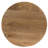 Harvest Small Coffee/Side Table - 18"H Round Mango Wood Table, Handcrafted Mid-Century Modern Design for Living Room or Office, Natural Finish