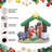 Freestanding and Staked Christmas Nativity Inflatable Outdoor Decoration