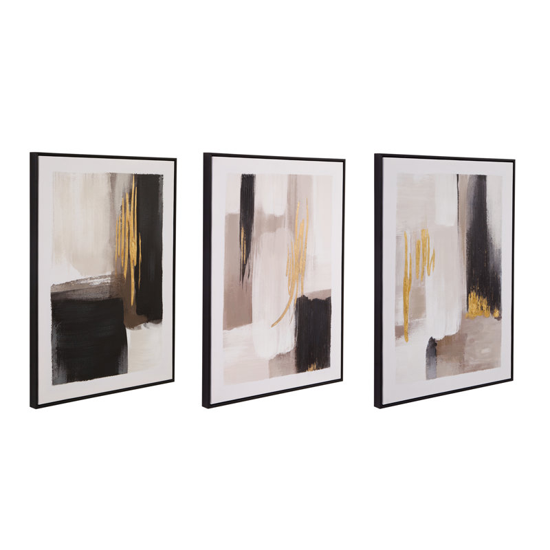" Journey " 3 - Pieces Painting Print