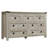 Addeline 54"W Farmhouse 7 - Drawers Dresser Organizer, Wood Rustic Wide Chest of Drawers-1621100516