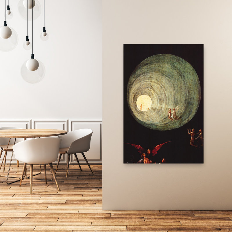 Reproduction d'art mural, "The Ascent Of The Blessed", H 48 po x l 32 po