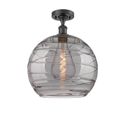 1 - Light Semi Flush Mount