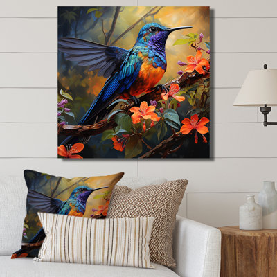 «Humminbird» - Art mural