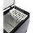 TABU Chest Freezer, 4.2 Cu Ft Deep Freezer with Removable Storage Basket, Black Top Open Door Freezer with 7 Level Adjustable Temperature