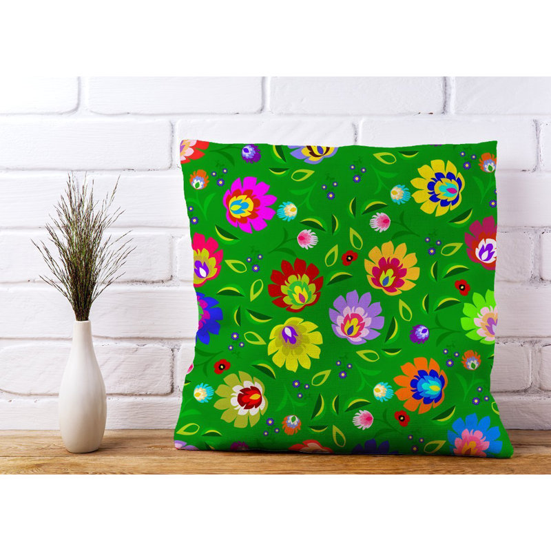 Olympia Floral Square Cushion