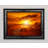 Sun Blaze Clouds - Single Picture Frame Print-817624232-817658745