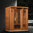 Dynamic Saunas 3 - Person FAR Infrared Sauna in Cedar