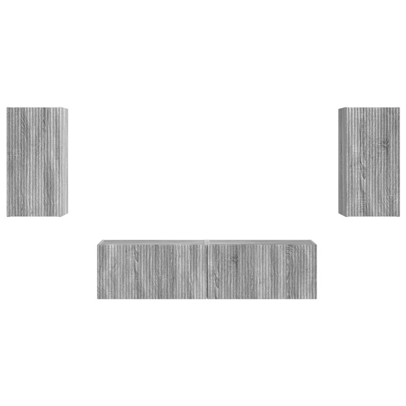 Unfinished Entertainment Centre for TVs up to 60", Grey Sonoma