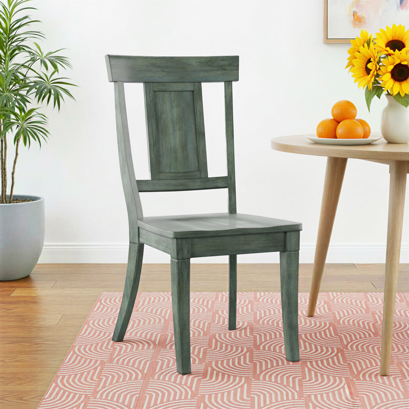 Chaise d'appoint Fortville, Denim antique