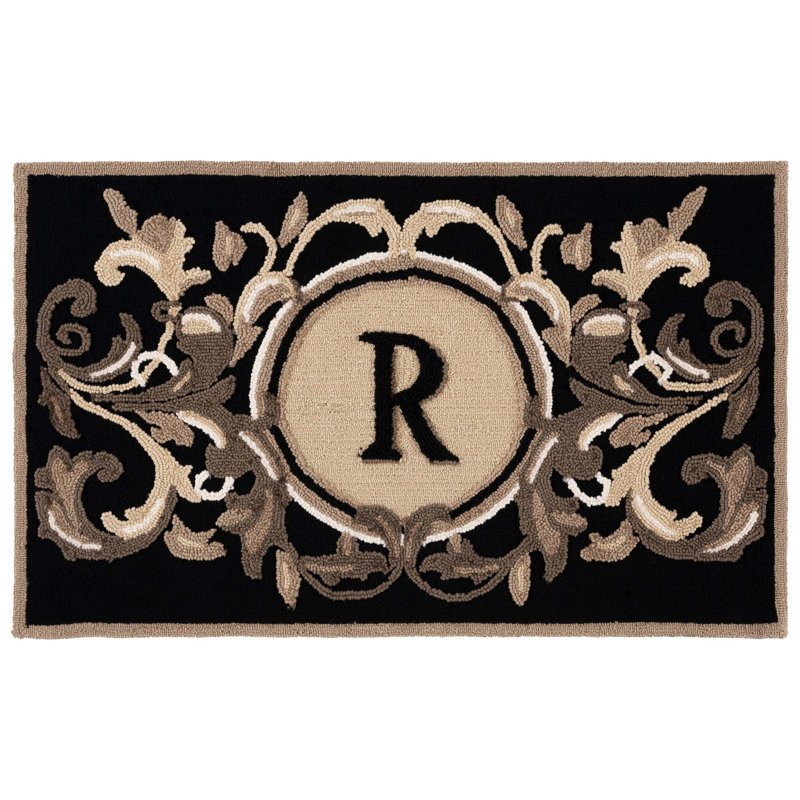 Paillasson Beldegg, Noir / brun, Q, L 30 po x L 48 po