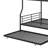 Full XL Over Queen-Sized Metal Bunk Bed With An Underbed Trundle-685993271