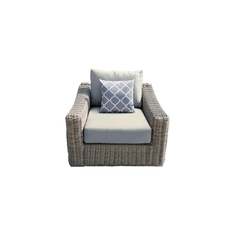 Sommerville Patio Chair with Cushions, Beige