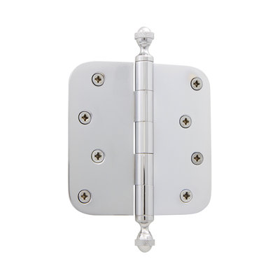4'' x 4'' Brass Butt Bearing Hinge