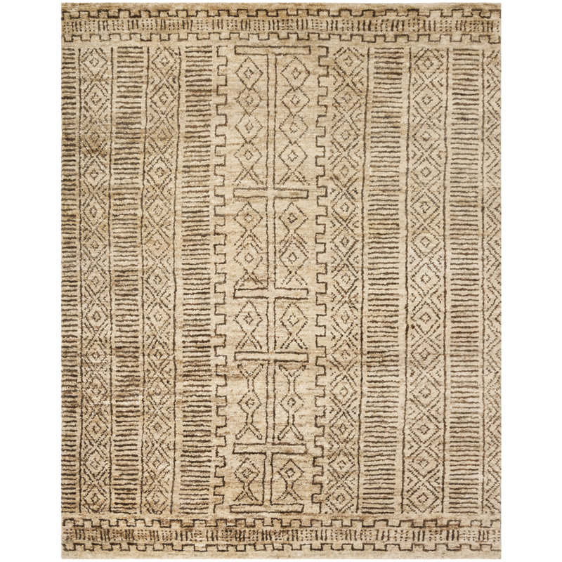 Ralph Lauren Kenya Jute Block Print Rug, Rectangle 8' x 10'