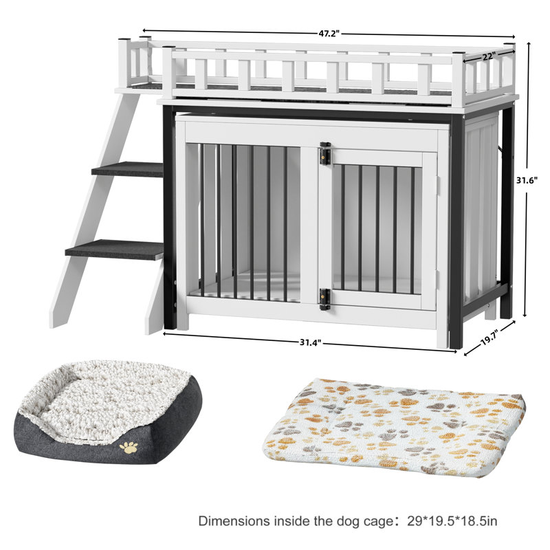 Mobilier pour cage à chien Ildegonda